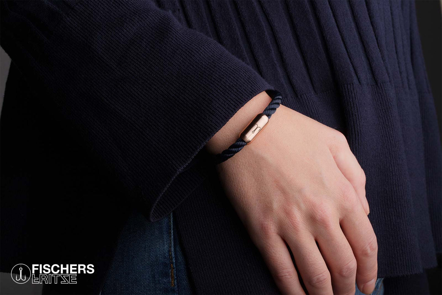 King Crab Herta - Navy Blue Twisted