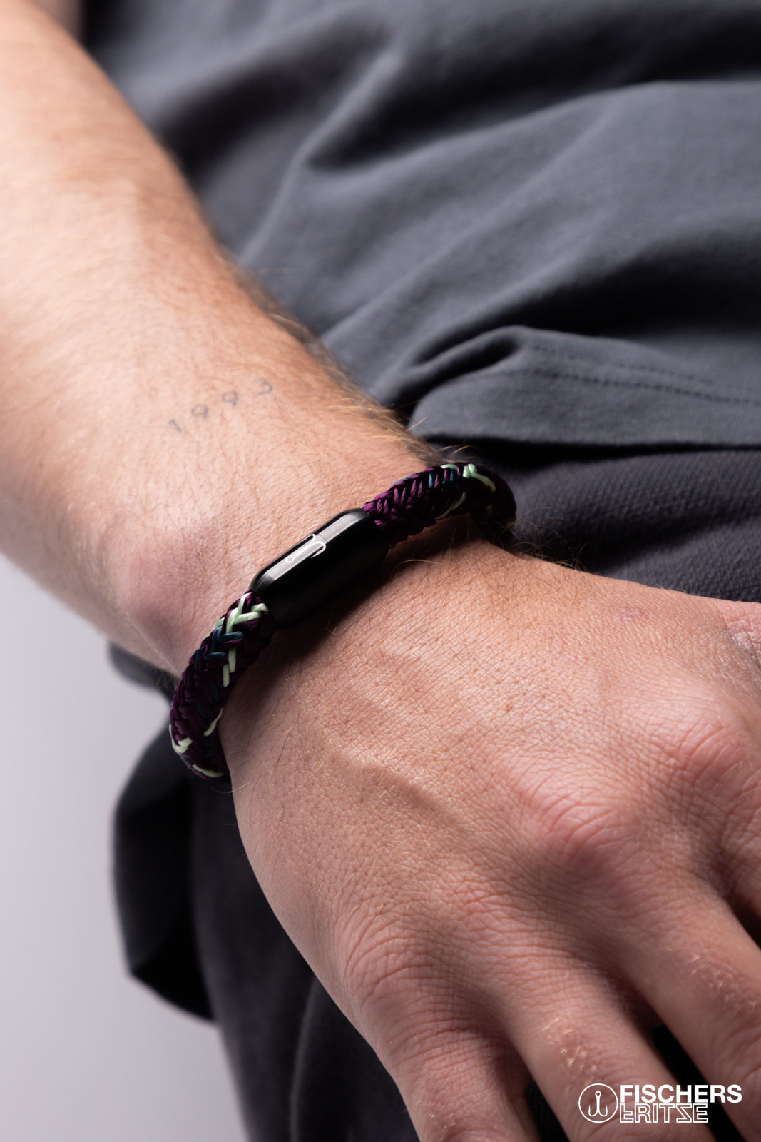 Mackerel Marlon - Aubergine Mint Petrol