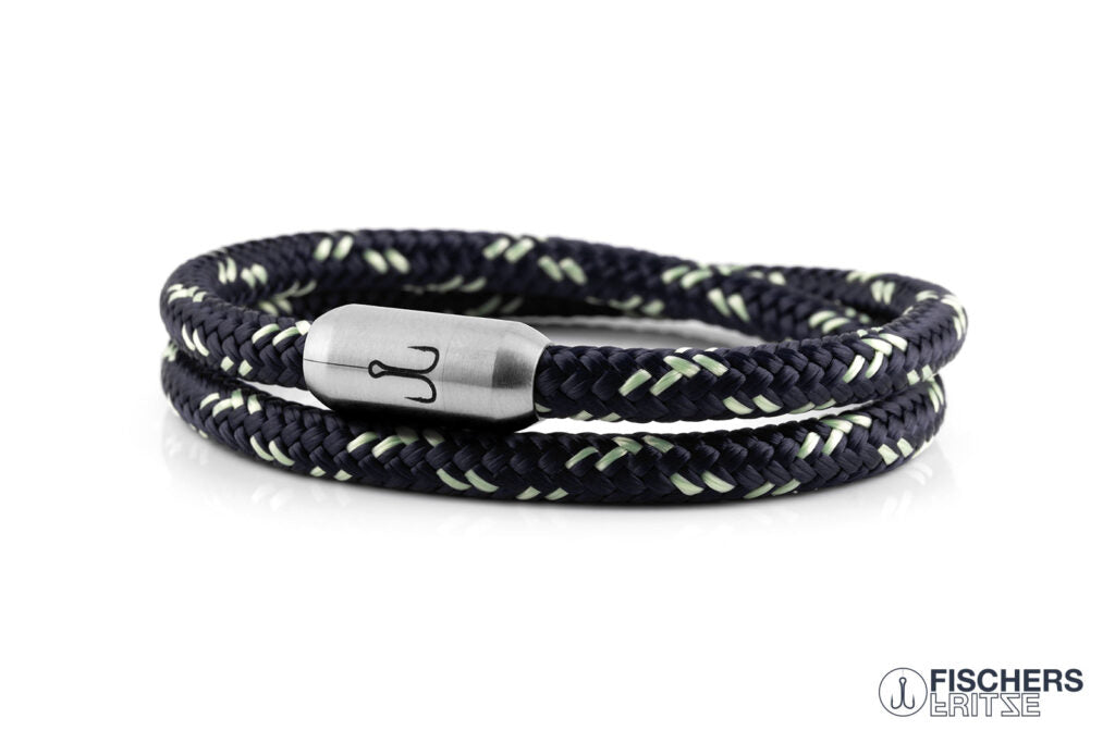 Shrimp Jasper Marine Blue Mint