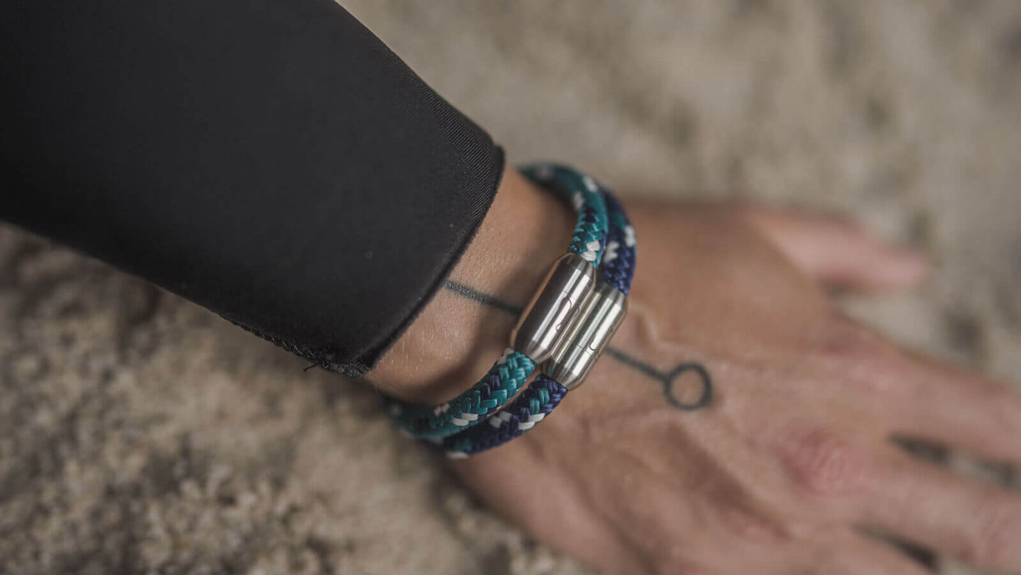 Crab Arielle Turquoise Ocean Blue