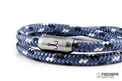 Shrimp Erwin - Pastel Blue Navy Blue White