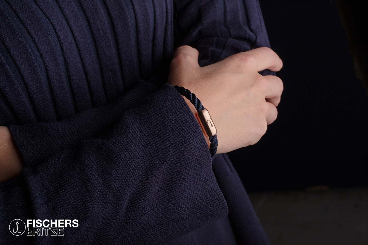 King Crab Herta - Navy Blue Twisted