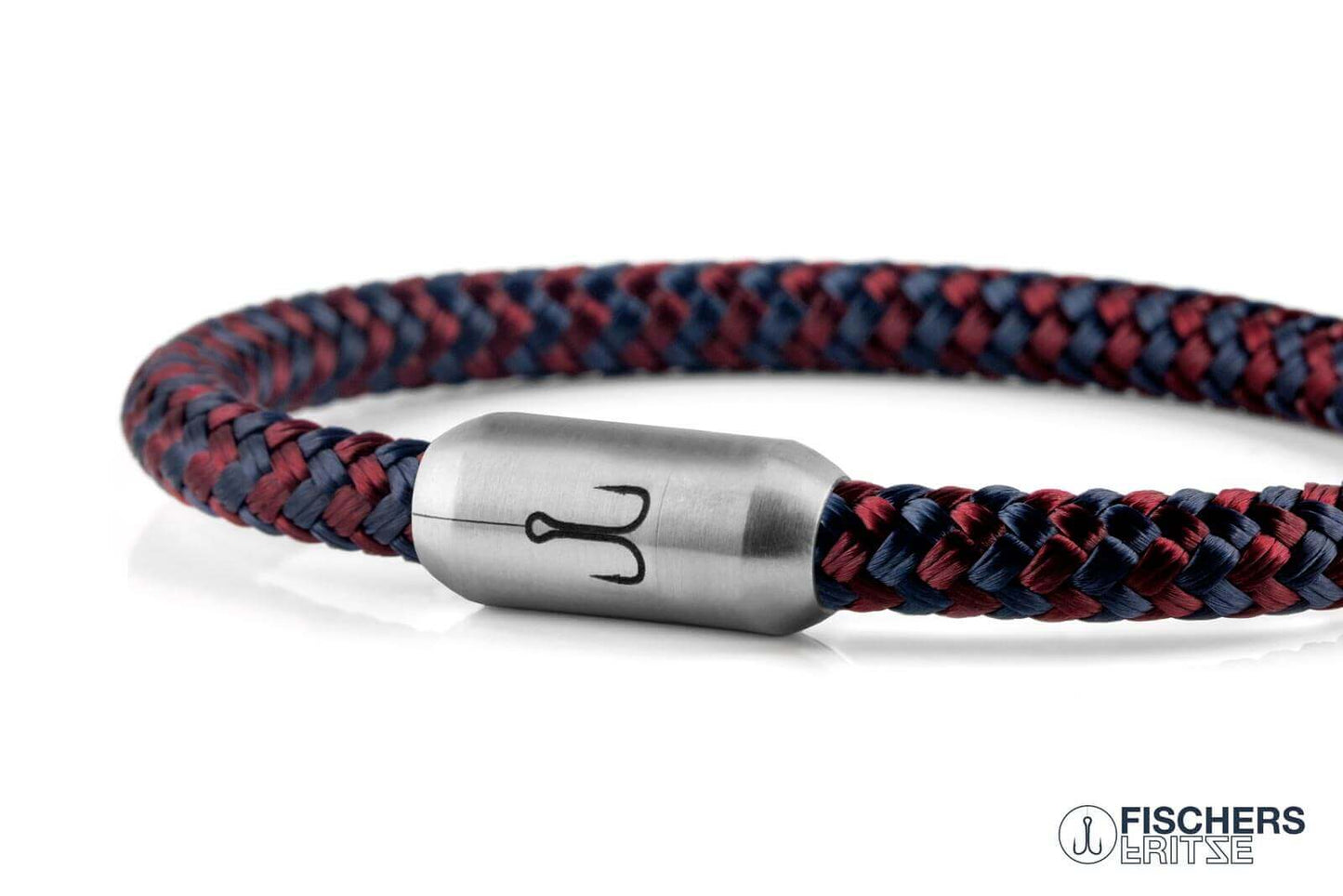 Crab Brunhilde - Navy Blue Dark Red