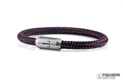 Crab Brunhilde - Navy Blue Dark Red