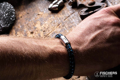 Crab Ferdinanda - Navy Blue Steel Blue Gray