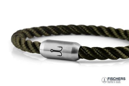 Crab Theresa - Olive Green Twisted