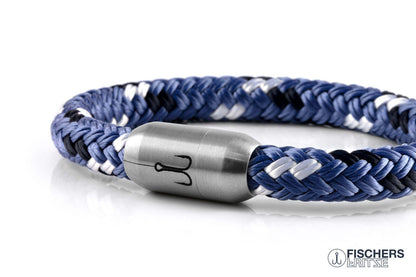Mackerel Erwin - Pastel Blue Navy/Blue White