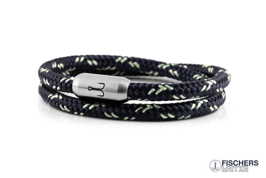 Shrimp Jasper Marine Blue Mint