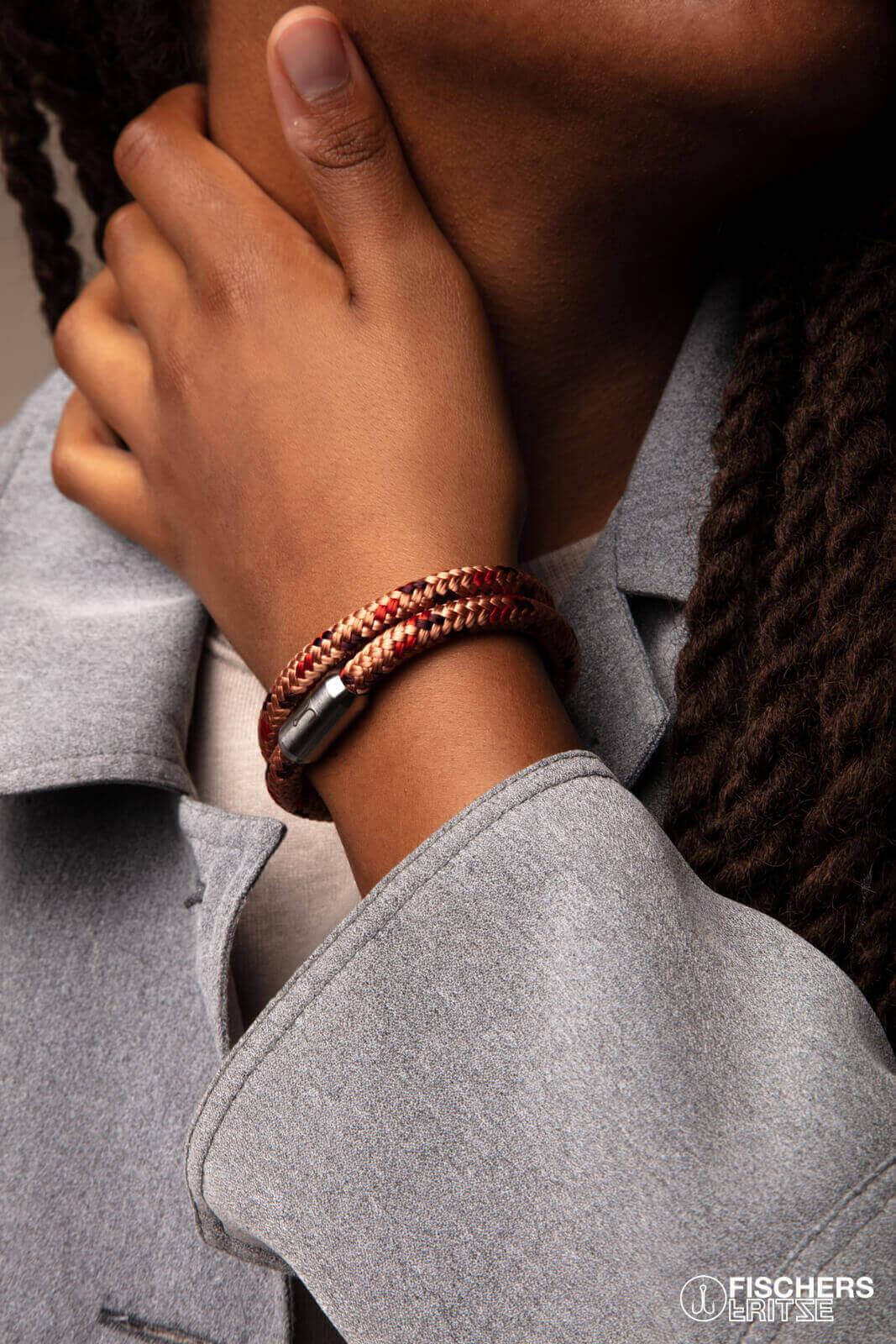 Shrimp Hannes - Pastel Red Coral Dark Red