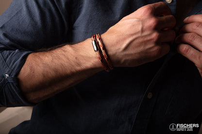 Shrimp Hannes - Pastel Red Coral Dark Red