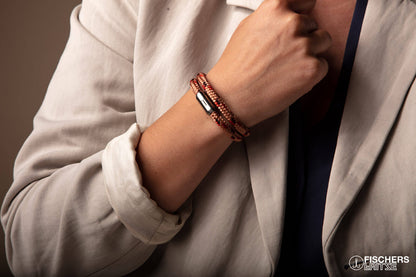 Shrimp Hannes - Pastel Red Coral Dark Red